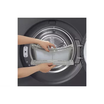 LG RHX5009TBB skalbinių džiovyklė Laisvai pastatoma Pakraunama iš priekio 9 kg Grafito