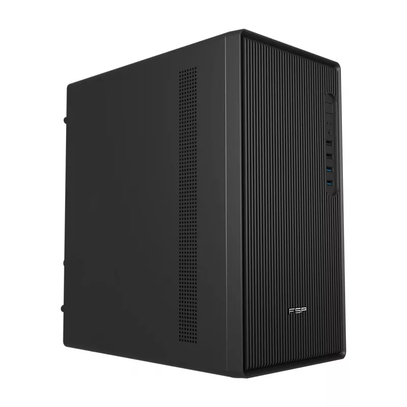 FSP S120-B korpusas Mini Tower mITX, mATX juodas, Small Form Factor (SFF), PC, juoda, micro ATX, Mini-ITX, SPCC, 16 cm