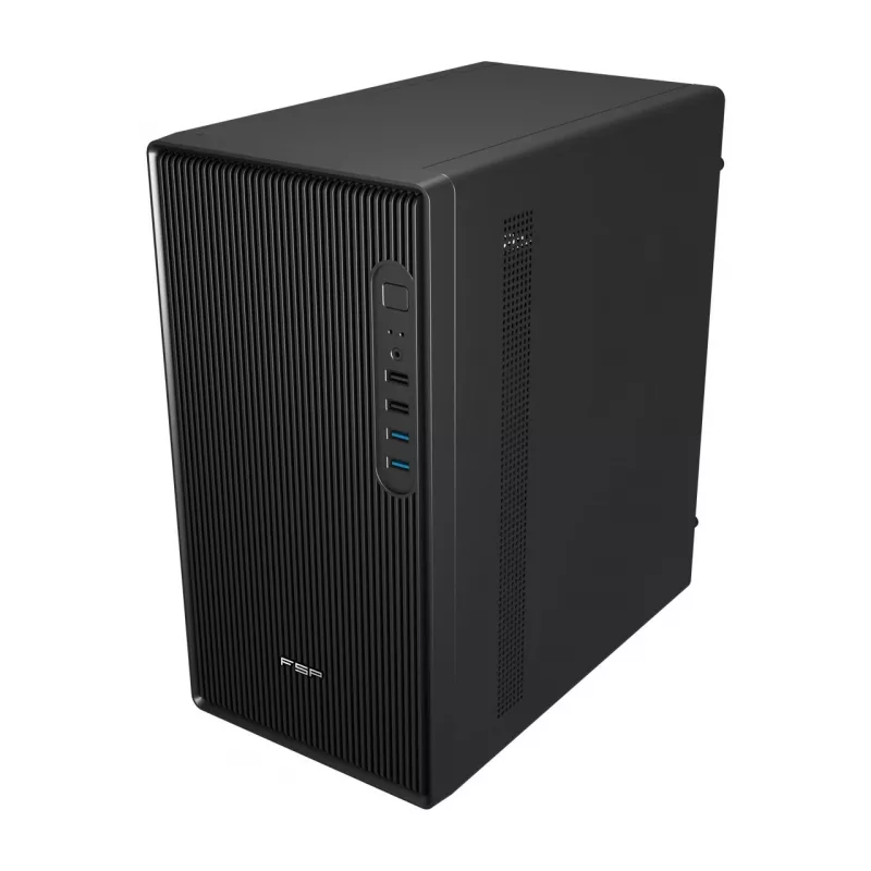 FSP S120-B korpusas Mini Tower mITX, mATX juodas, Small Form Factor (SFF), PC, juoda, micro ATX, Mini-ITX, SPCC, 16 cm