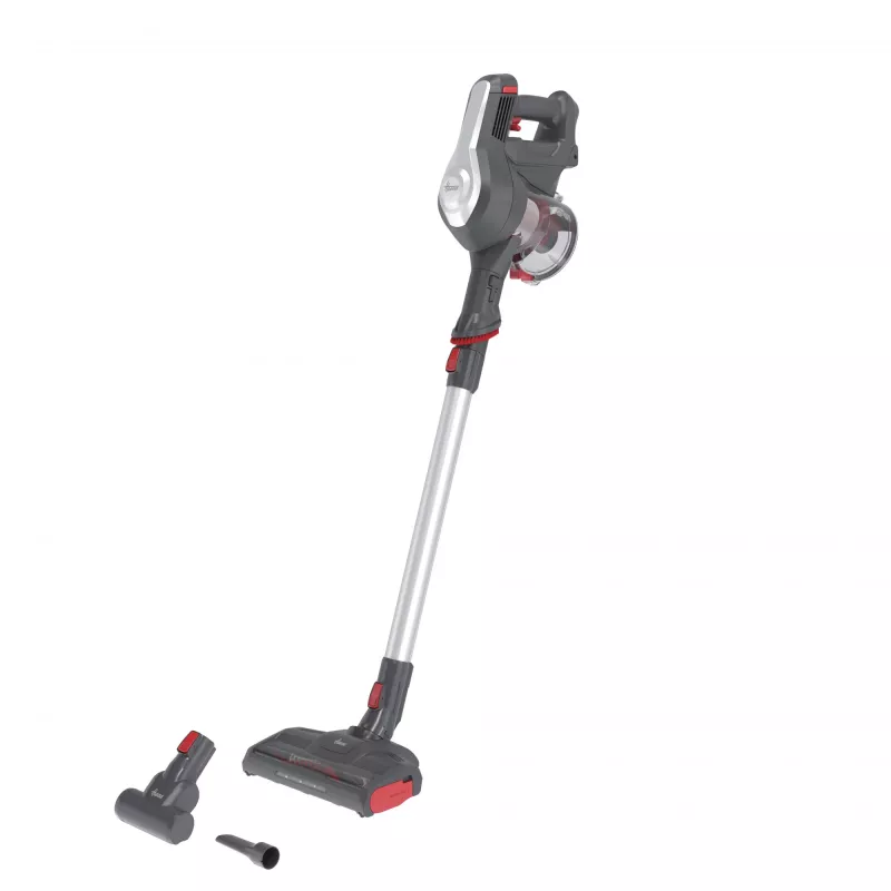 Hoover HF122GPT 011 lazdelinis dulkių siurblys Baterija Sausas Cikloninis, medžiaginis Maišelio nereikalaujantis 0,9 L 170 W Titanio
