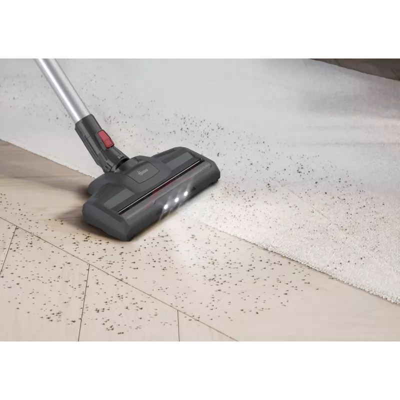 Hoover HF122GPT 011 lazdelinis dulkių siurblys Baterija Sausas Cikloninis, medžiaginis Maišelio nereikalaujantis 0,9 L 170 W Titanio