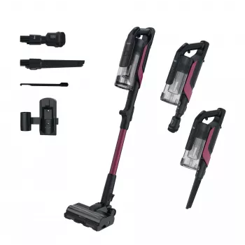 Hoover HF610HX 011 belaidis dulkių siurblys Baterija Sausas EPA Be maišelio 0,7 L 650 W Fuksija 4 Ah