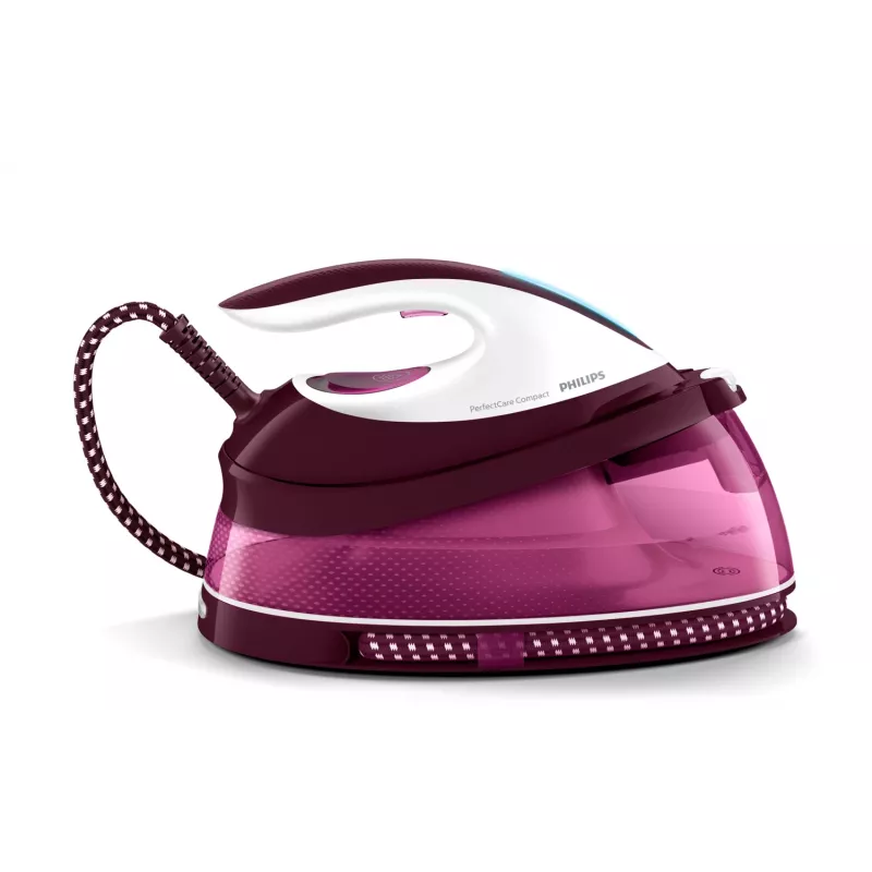 Philips GC7842/40 garų lyginimo stotis 2400 W 1,5 l SteamGlide Plus padas Violetinė, Balta