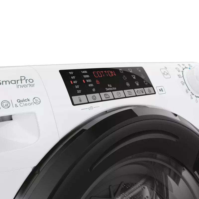 Candy Smart Pro Inverter CSO486TWMB6/1-S skalbimo mašina su priekiniu įkrovimu 8 kg 1400 aps./min Balta