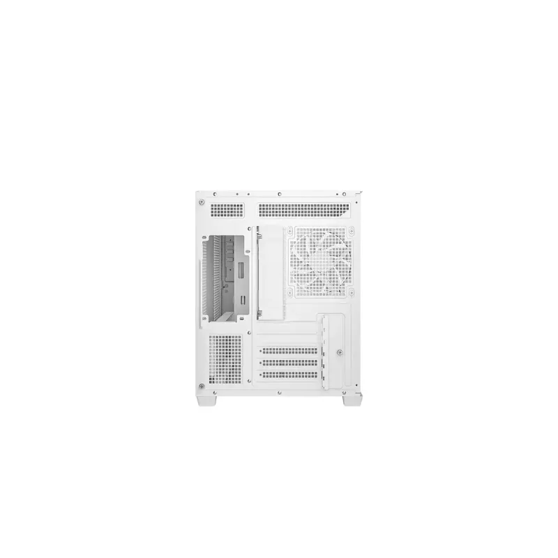 PC korpusas DeepCool CG330 3F White — vidutinio bokšto ATX korpusas, baltas