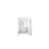 PC korpusas DeepCool CG330 3F White — vidutinio bokšto ATX korpusas, baltas