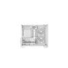 PC korpusas DeepCool CG330 3F White — vidutinio bokšto ATX korpusas, baltas