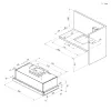 Candy CBT625/2X/1 Pusiau įmontuojamas (ištraukiamas) Nerūdijantis plienas 332.1 m³/h