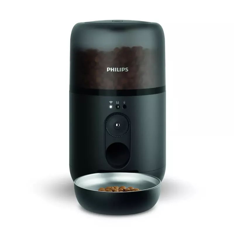 Automatinis gyvūnų šėryklos „Philips 5000 series PAW5320/02“ su kamera, 4,5 l maisto ir vandens talpa, plastikinis korpusas, naudojimui patalpoje