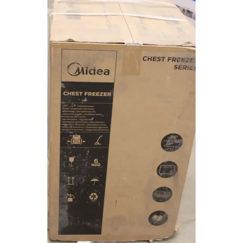 Chest Freezer Midea MDRC152FEE01 — 99 L net, Height 85 cm, Energy class E, White