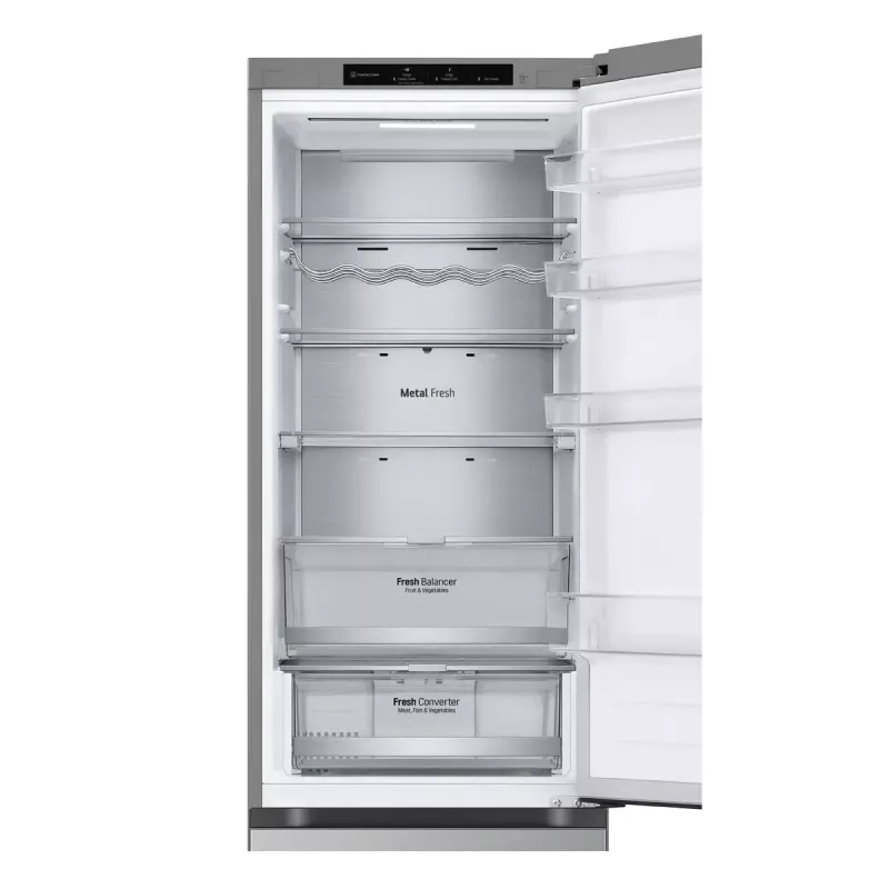 LG GBV7280CPY.APYQEUR šaldytuvas-šaldiklis Pastatomas 387 L Nerūdijantis plienas