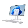 Lenovo A100 Intel Core i3 N-series i3-N305 60,5 cm (23,8 colio) 1920 x 1080 pikseliai Viskas viename kompiuteris 16 GB DDR5-SDRAM 512 GB SSD Windows 11 Home Wi-Fi 6 (802.11ax) Pilka