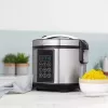 Multicooker Tristar RK-6132 — 1,5 L, 500 W, 7 automatinės programos, LCD, nerūdijantis plienas / juoda
