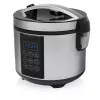 Multicooker Tristar RK-6132 — 1,5 L, 500 W, 7 automatinės programos, LCD, nerūdijantis plienas / juoda