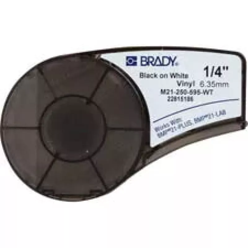 Lipnus spausdintuvo lipdukas Brady 139744 juoda balta