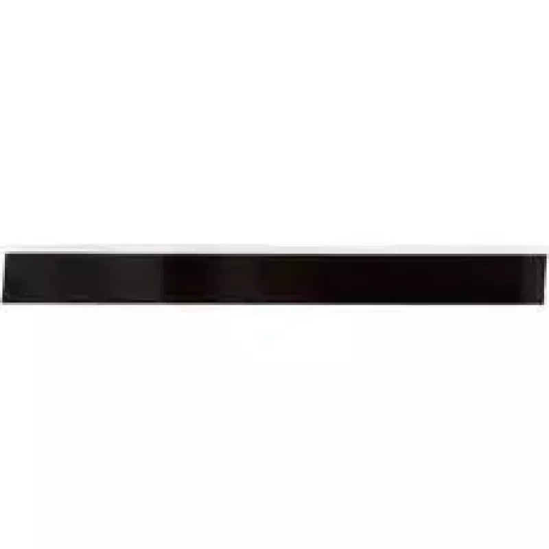 Savaiminio klijavimo spausdintuvo etiketė Brady 139742 — akrilas/vinilas, 1,27 cm × 6,4 m, juoda ant balto