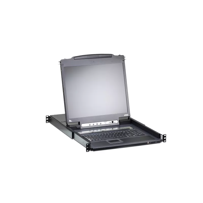 ATEN CL5716IN-ATA-2XK06SG stovo pultas 48,3 cm (19 colių) juodas 1U