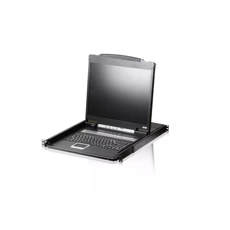 ATEN CL1000N stovo konsolė 48,3 cm (19 colių) juoda 1U