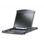 ATEN KL1508AIN stovo pultas 48,3 cm (19 colių) 1280 x 1024 pikseliai metalinis juodas 1U