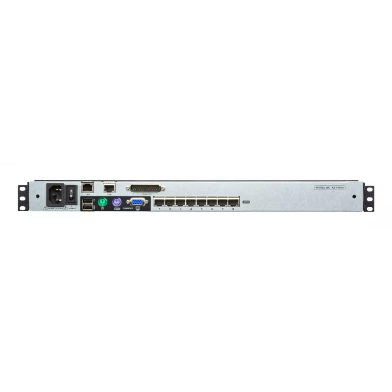 ATEN KL1508AIN stovo pultas 48,3 cm (19 colių) 1280 x 1024 pikseliai metalinis juodas 1U