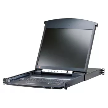 ATEN KL1508AIM stovo pultas 43,2 cm (17 colių) 1280 x 1024 pikseliai Metalas Juoda 1U