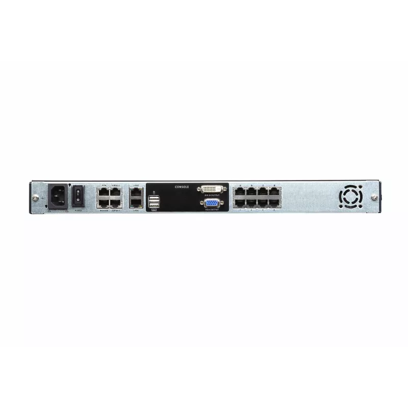 ATEN KL1108VN stovo konsolė 48,3 cm (19 colių) 1280 x 1024 pikselių Metalas Juoda 1U