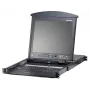 ATEN KL1508AM stovo konsolė 43,2 cm (17 colių) 1280 x 1024 pikseliai Metalas Juoda 1U