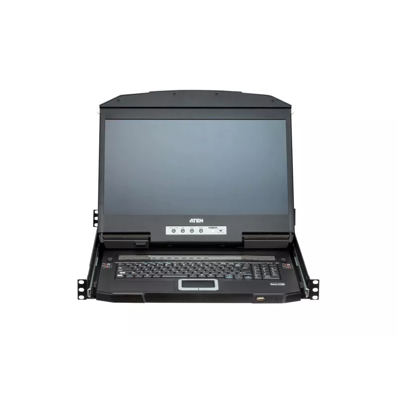 ATEN CL3884NW-ATA-EG stovo konsolė 47 cm (18.5 col.) Juoda