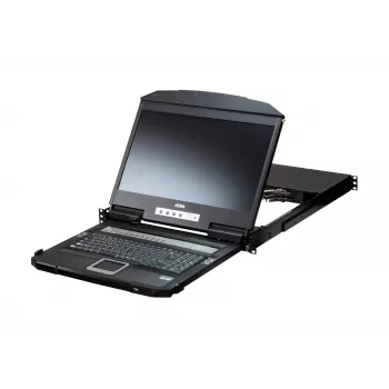 ATEN CL3884NW-ATA-EG stovo konsolė 47 cm (18.5 col.) Juoda