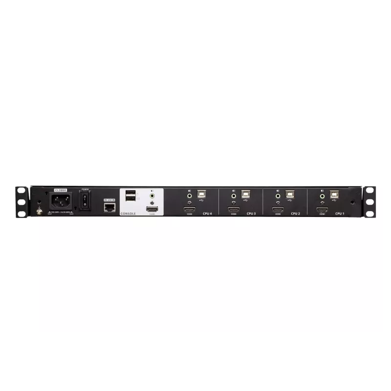 ATEN CL3884NW-ATA-EG stovo konsolė 47 cm (18.5 col.) Juoda