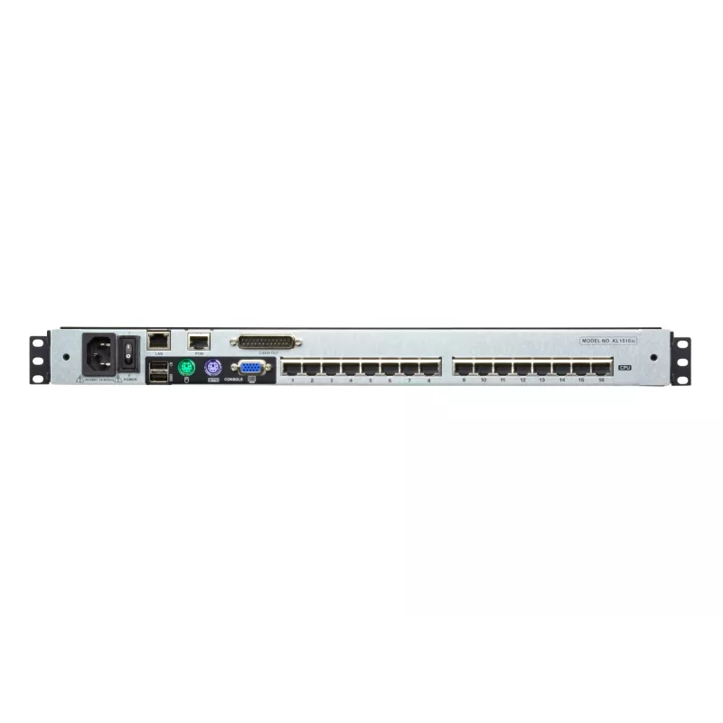 ATEN KL1516AIM stovo konsolė 43,2 cm (17 colių) 1280 x 1024 pikseliai Metalas Juoda 1U