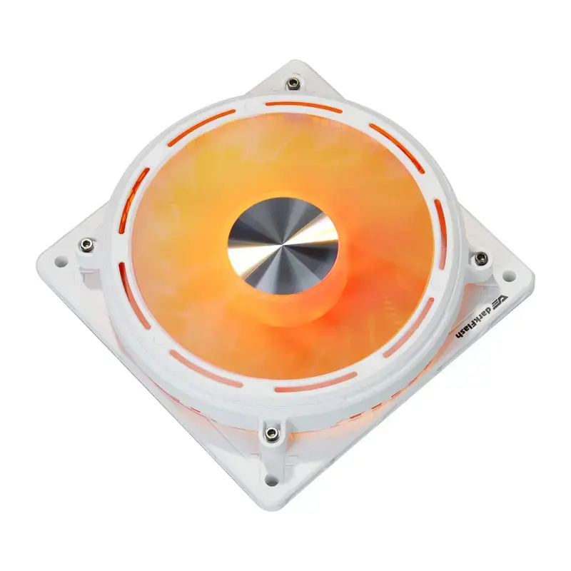 Aušinimo ventiliatorius Darkflash DE8 (baltas) — vieno korpuso ventiliatoriaus aušinimas