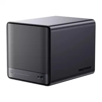 Mini-PC Minis Forum NAS N5 Pro AMD Ryzen AI 9 HX Pro 370, 32GB RAM, 128GB saugykla