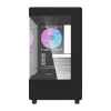 Kompiuterio korpusas DarkFlash DB330M Juoda v2 su trimis iš anksto sumontuotais ventiliatoriais