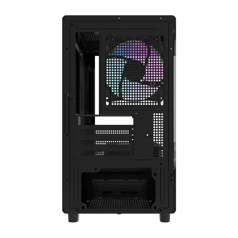 Kompiuterio korpusas DarkFlash DB330M Juoda v2 su trimis iš anksto sumontuotais ventiliatoriais