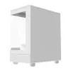 Darkflash kompiuterio korpusas DB330M White v2 su trimis iš anksto įmontuotais ventiliatoriais, palaiko micro-ATX/mATX