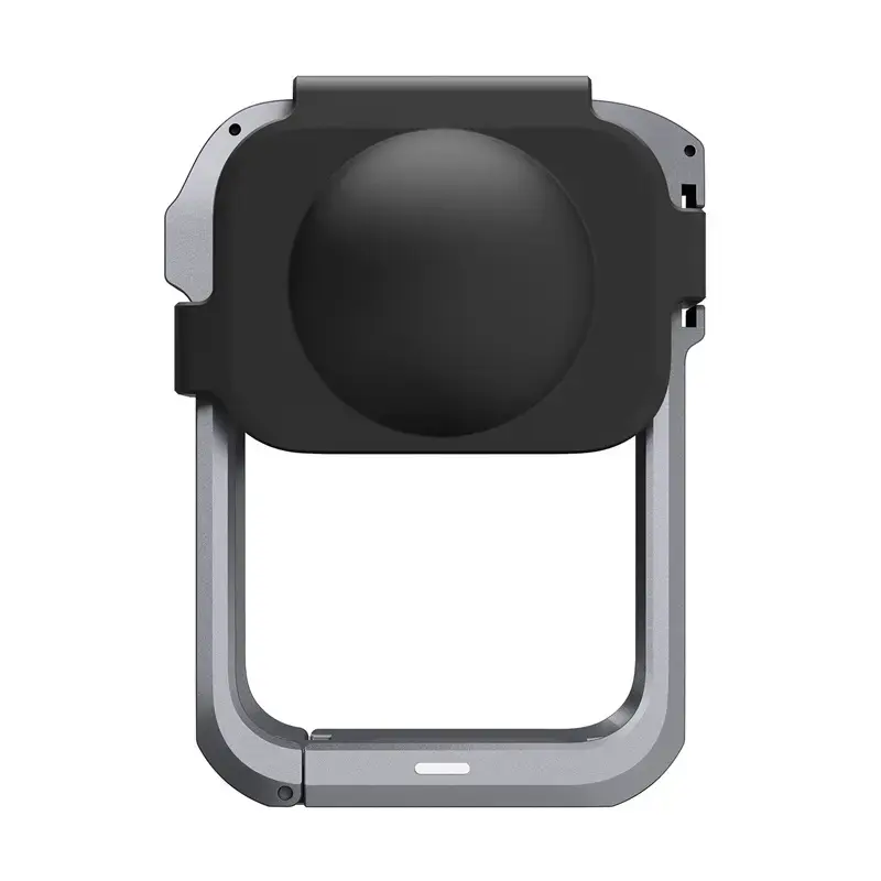 Metalinis apsauginis gaubtas Telesin, skirtas DJI Osmo 360 – lengvas metalinis rėmas, tvirtinimo taškai