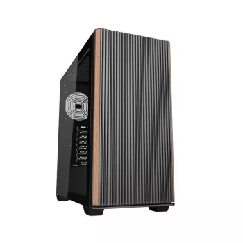 ATX kompiuterio korpusas Darkflash DS900WS — vidutinio bokšto, be ventiliatorių, juodas