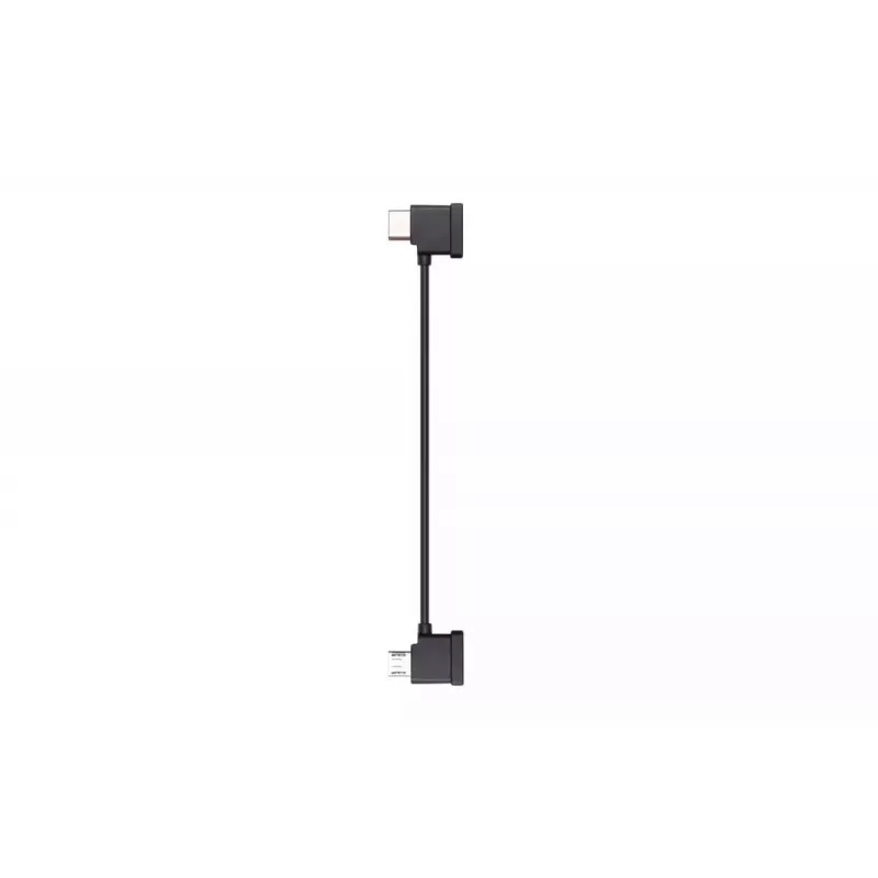 DJI USB laidas Micro-USB B į USB C juodas CP.MA.00000225.01