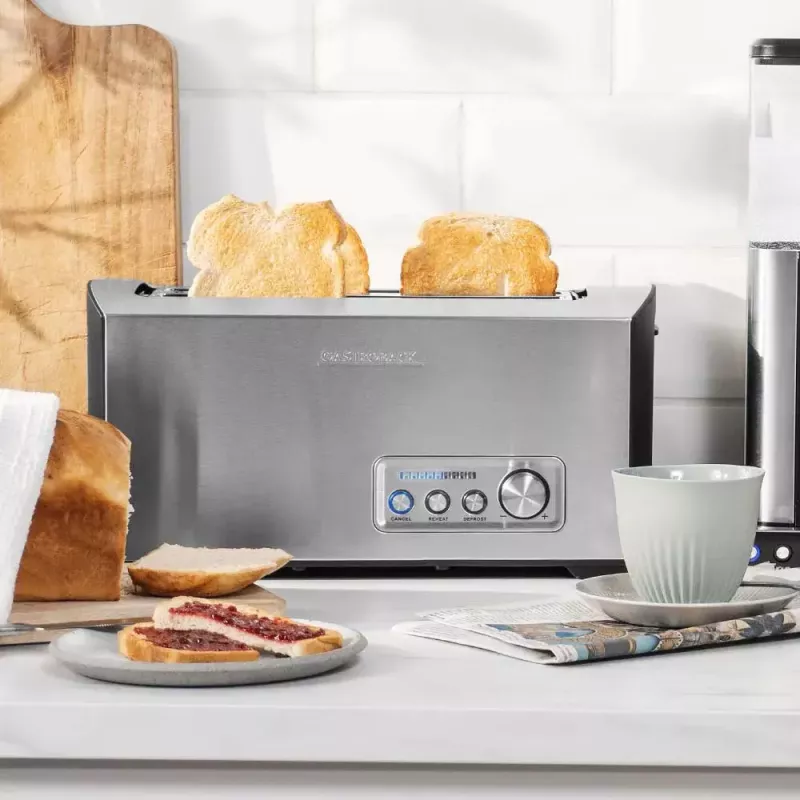 Skrudintuvas Gastroback Design Pro 4S 2 riekėms 1500 W Juodas Nerūdijantis plienas