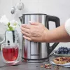 Elektrinis virdulys GASTROBACK Design Cool Touch 1,5 L 2200 W, nerūdijantis plienas / juoda