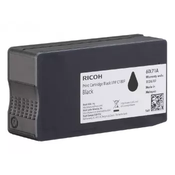 Ricoh 408517 dažų kasetė 1 vnt. Originali Juoda