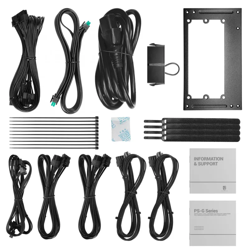 Maitinimo blokas DeepCool Gamer Storm PS750G 750 W ATX 20+4 pin, FDB ventiliatorius 92 mm, juodas