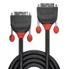 Lindy 10m DVI-D vienos jungties laidas, Juoda Line, 10 m, DVI-D, DVI-D, kištukas, kištukas, juodas