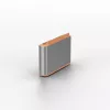 Lindy USB Type C prievadų blokatoriai (be rakto) - pakuotė po 10, oranžiniai