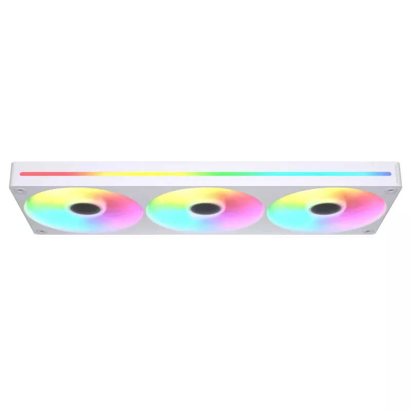 Ventiliatorius COUGAR Unity360-FB vieno rėmo 360 ARGB PWM Forward, 120 mm, 700–2500 RPM, FDB, balta