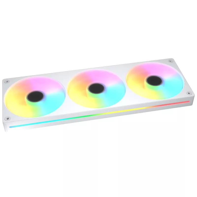 Ventiliatorius COUGAR Unity360-FB vieno rėmo 360 ARGB PWM Forward, 120 mm, 700–2500 RPM, FDB, balta