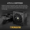 Maitinimo blokas Cougar GR 850W ATX3.1 PCIe 5.1 80 PLUS Gold, 850 W, 20+4 pin ATX, 120 mm ventiliatorius, juodas