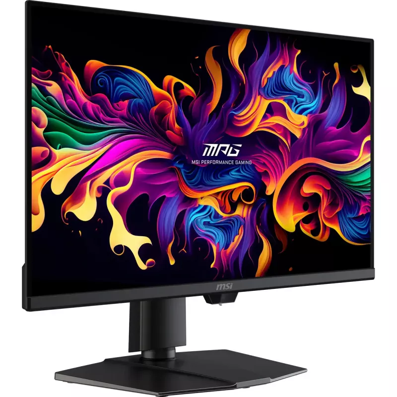 Kompiuterio monitorius MSI MPG 271QRDE QD-OLED X50, 26,5 col. (67,3 cm), 2560×1440, QD-OLED, 1 ms, 16:9, USB 2.0 šakotuvas, VESA, aukščio reguliavimas, juodas