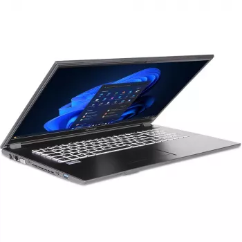 TERRA MOBILE 1716R Intel® Core™ i3 i3-1315U Nešiojamasis kompiuteris 43.9 cm (17.3 col.) Full HD 16 GB DDR4-SDRAM 500 GB SSD Wi-Fi 6 (802.11ax) Windows 11 Pro Vokiška Pilka